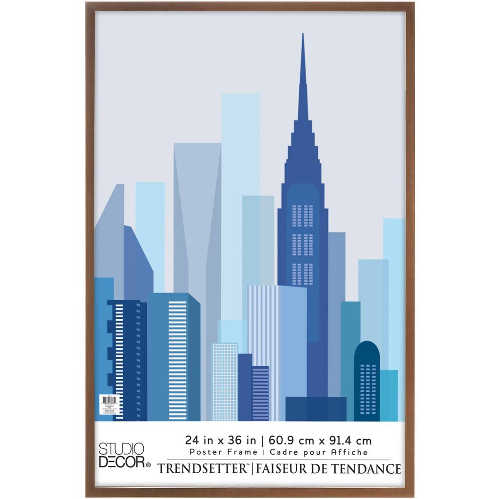 Shop For The Bronze Trendsetter Poster Frame By Studio Decor 24 X 36 At Michaels